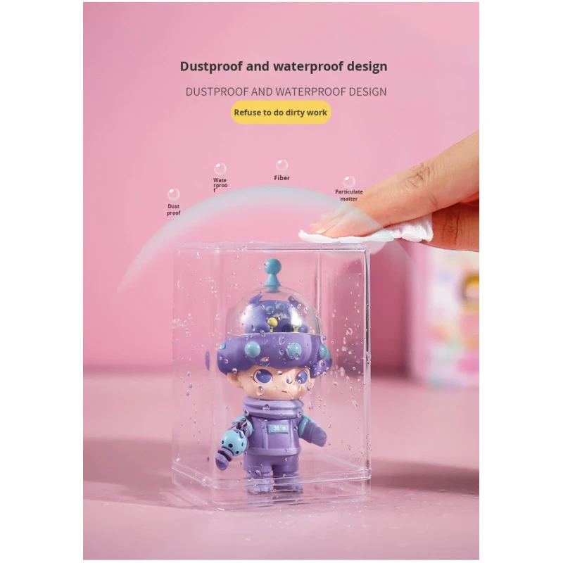 High Quality Wall-Mounted Clear Acrylic Display Case Dustproof Protection Showcase for Action Figures Toys Collectibles