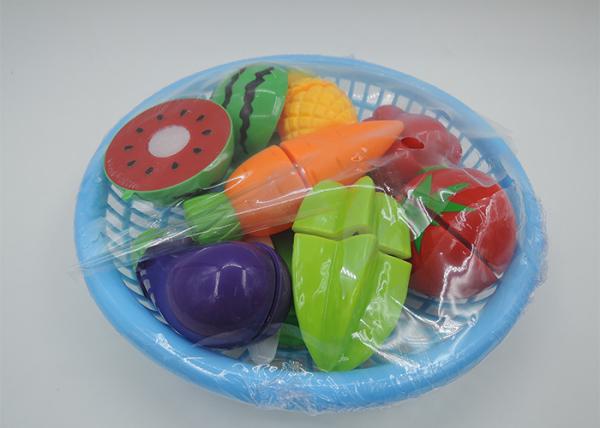 Kitchen Pretend Role Play Children's Play Toys 12 Pcs Fruit Vegetable Cutting