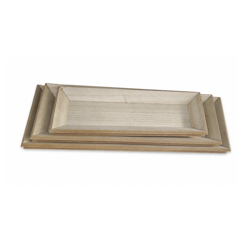 Rustic Wooden Photo Frame Set