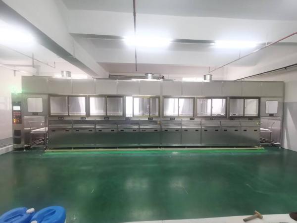 40KHz-80KHz Semiconductor Silicon Wafer Cleaner - Ultrasonic Alkaline/Acid Cleaning + Pure Water Rinsing, 60℃