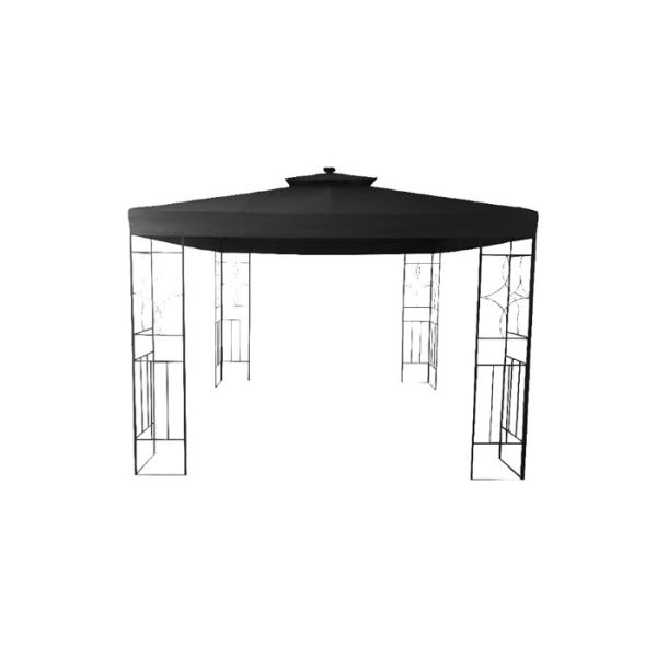 Solar Light Steel Frame Customized Metal Gazebo 3x3 EN581