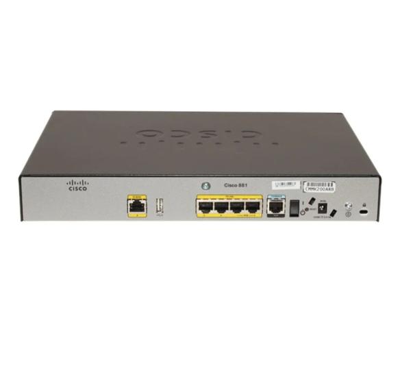 Routeur Cisco série 880 C881-K9 - Routeur de sécurité Ethernet