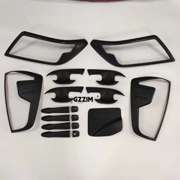 Puerta de manejo de la taza cola de la luz de la cubierta del cuerpo Kit Accesorios exteriores del coche para Nissan Navara 2021