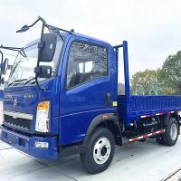 Pequeno Sinotruk Howo camião de descarga de 3-4 toneladas camião de carga Euro 3 filas de assentos simples
