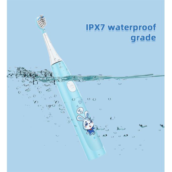 Soft Bristles Cute Cartoon Electric Toothbrush IPX7 Girl Childs Junior Electric Toothbrush