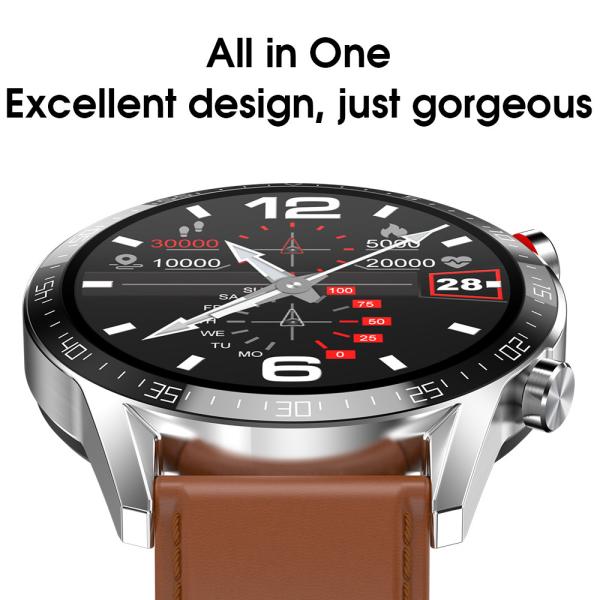 L13 de venda quente que chama mulheres do homem do Smart Watch do relógio faixa esperta impermeável de IP68 olha Smartwatch 2019 Q18 Smartwatch