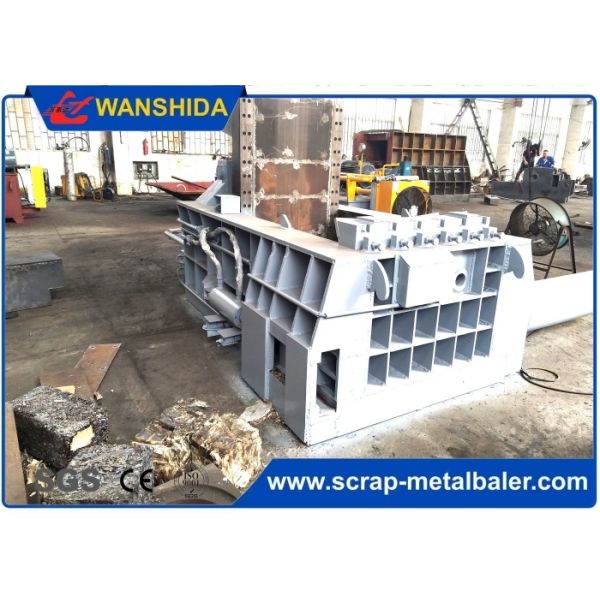 250ton Heavy-Duty Hydraulic Scrap Metal Baler with 90kW Motor and 2000x1750x900mm Press Room for Steel Factory