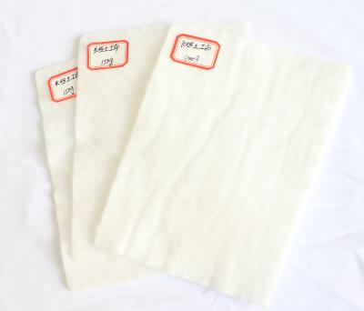Géotextile tissé de haute résistance de tissu de Geosynthetic de construction pour la protection de trottoir