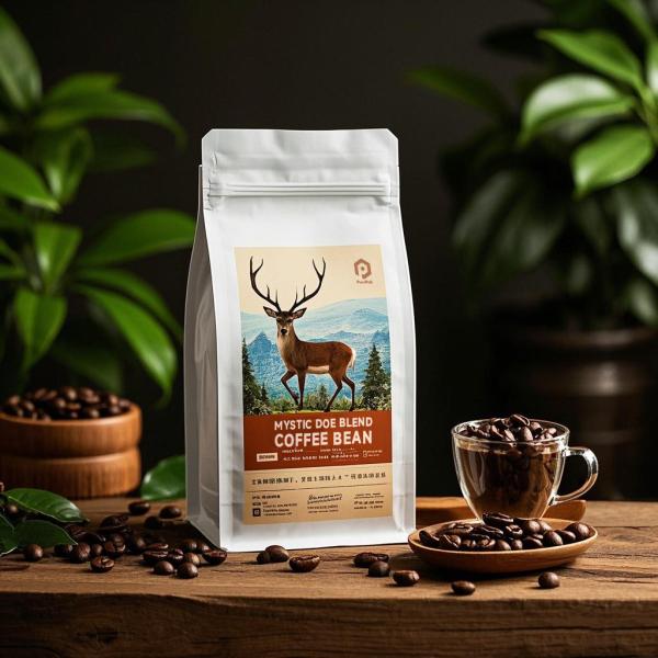 Digital Printing Custom Self Sealing Side Gusset Pouch with Zipper for Flat Bottom Coffee Snack Food Mylar Bag