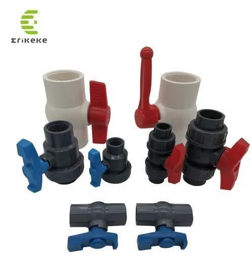 Material Plastic /PVC/CPVC Ball Valve with Pn16 Nominal Pressure and ASTM Standard