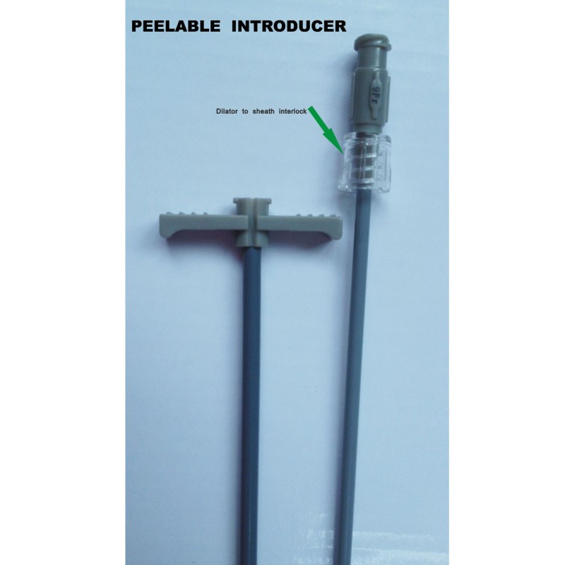 Medical Peelable Introducer Sheath With Dilator Introducer Sets