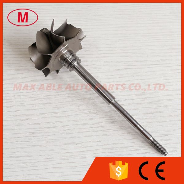 B58 reverse 55X60mm 9 blades turbine shaft /turbo wheel /turbo shaft R5.6