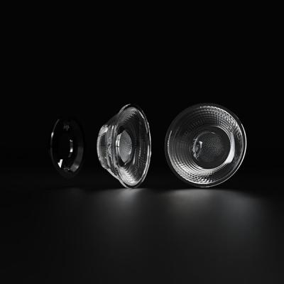 Durable Low Glare 60 Degree Led Lens Match Bridgelux COB LED Lenses