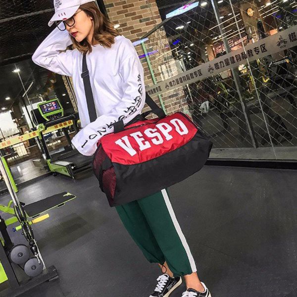 Fashion short distance travel bag luggage bag waterproof hand bill of lading shoulder Messenger bag