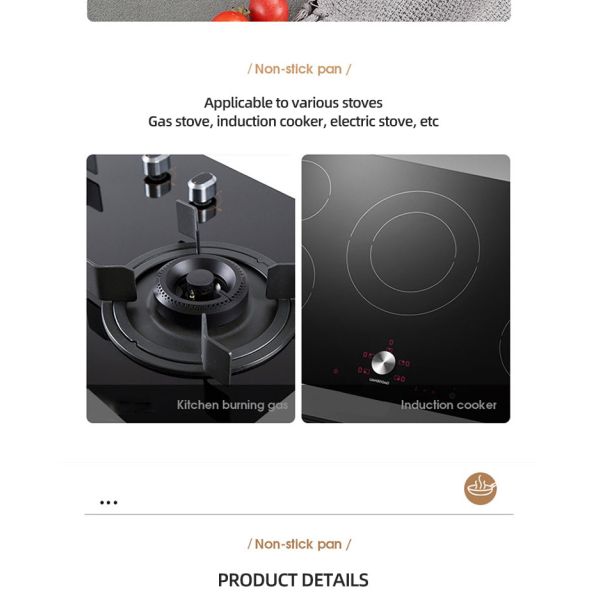 Wholesale TOP Seller 9-Inch Cooking Pot Non Stick Fry Pan Cookware Cast Iron Frying Pans With Anti-Heat Handle