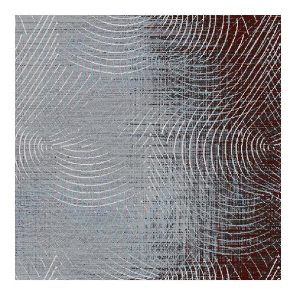 Gradient Printed Carpet Tiles Commercial 7mm Modular Carpet Custom Size