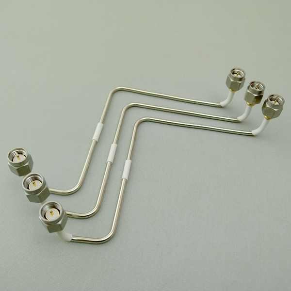 Passivated SMA Microwave Cable 1.25max 18ghz For Electronic Warfare