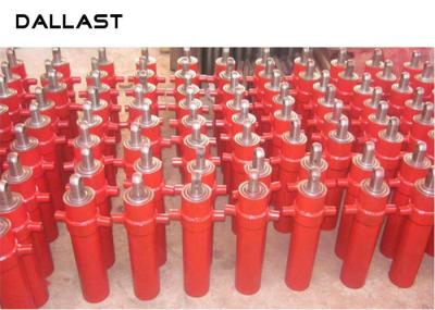 Dump Trailer Hydraulic Cylinder Multi Stage Telescopicing , 3 Stage Telescoping Hydraulic Cylinder