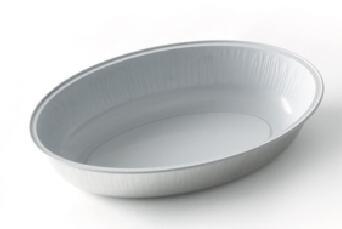 IN-FLIGHT ALUMINUM FOIL CASSEROLE, EASY TO REHEAT, FOOD GRADE AND SAFE, OEM
