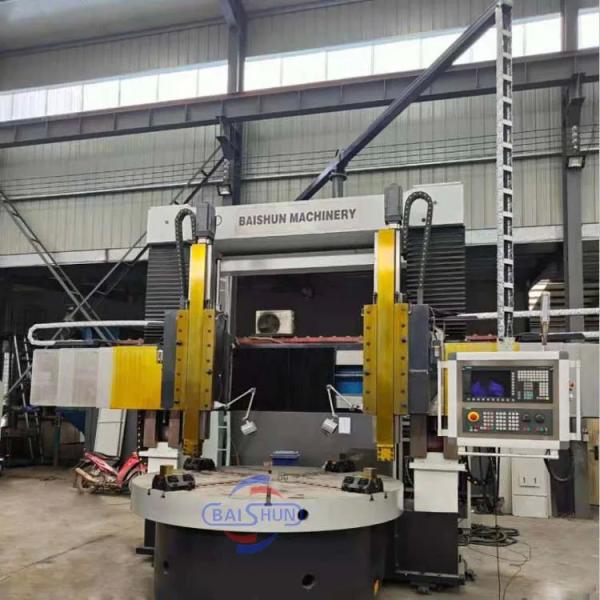 Torno vertical de torre pesada de alta qualidade CNC Torno vertical de coluna dupla