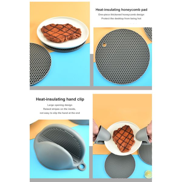 Теплостойкий анти- ошпаривая Kitchenware силикона BPA свободный