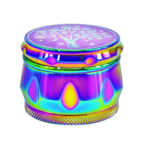 53mm Zinc Alloy Herb Grinder / Cool Weed Grinders Pineapple Western Style