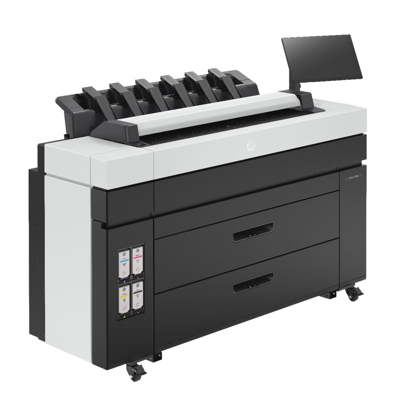 HP DesignJet XL 3800 A0 High-Speed 36-Inch Production Printer with Scanner Multifunctional Graph Plotter 99M Cutting Length