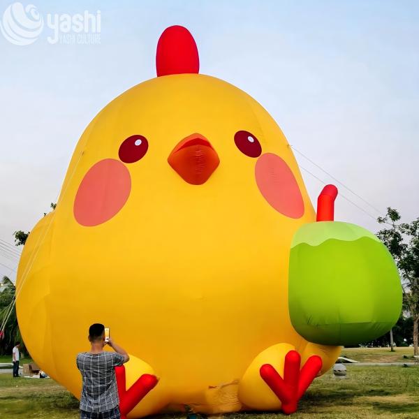 Outdoor Small Cartoon Inflatable Decorations for Celebration