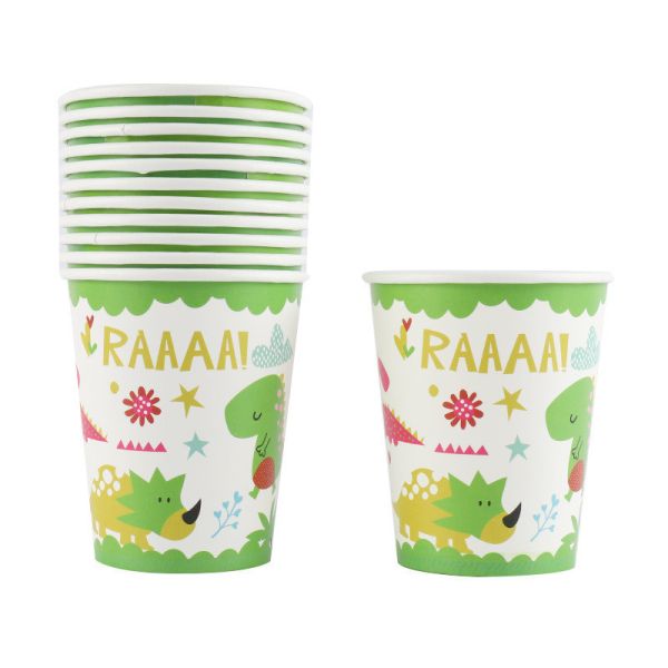 Hot Cup Initial Payment Single-Wall Paper Cups for Party Custom Printed Drinking Cup