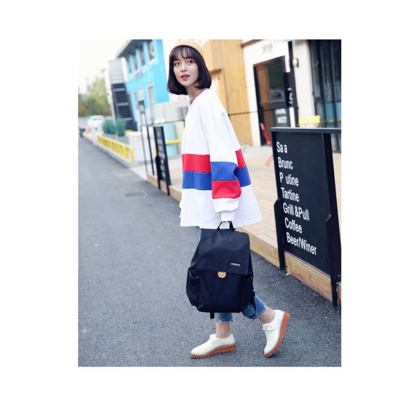 New canvas school backpack,bag school for teenagers,school bag trendy backpack