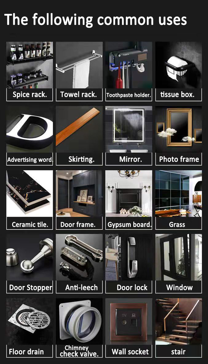 Цемент жидкий герметизатор ногтей для гипсового склеивания деревянной мебели