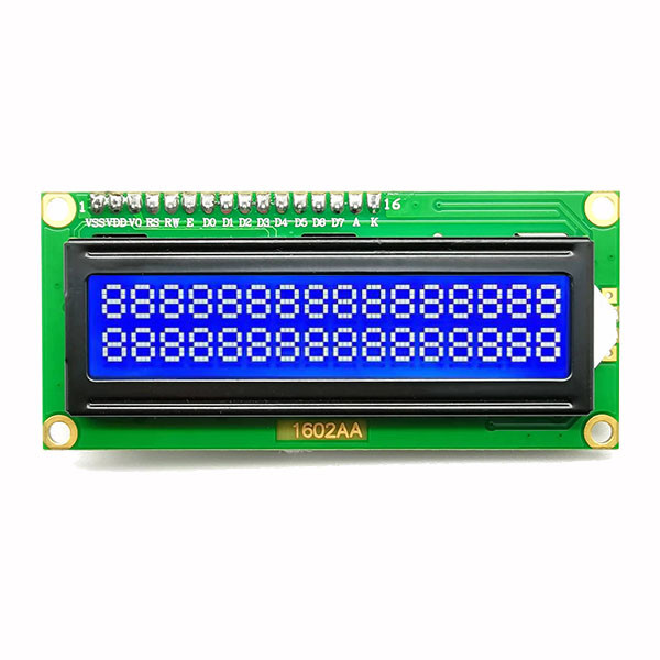 цифробуквенное параллели 5V Mpu 8bit дисплея LCD характера 16x2 1602 голубое небольшое