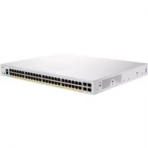 CBS350-48FP-4G-CN 48 Port POE Managed Network Switch with 10/100/1000Mbps Transmission Rate and LACP QoS SNMP Functions