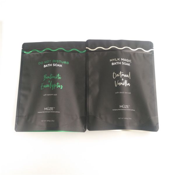 Resealable само-стоя пластиковый полиэтиленовый пакет сумки соли для принятия ванны упаковывая для кофе естественного соли упаковывая scrub упаковка