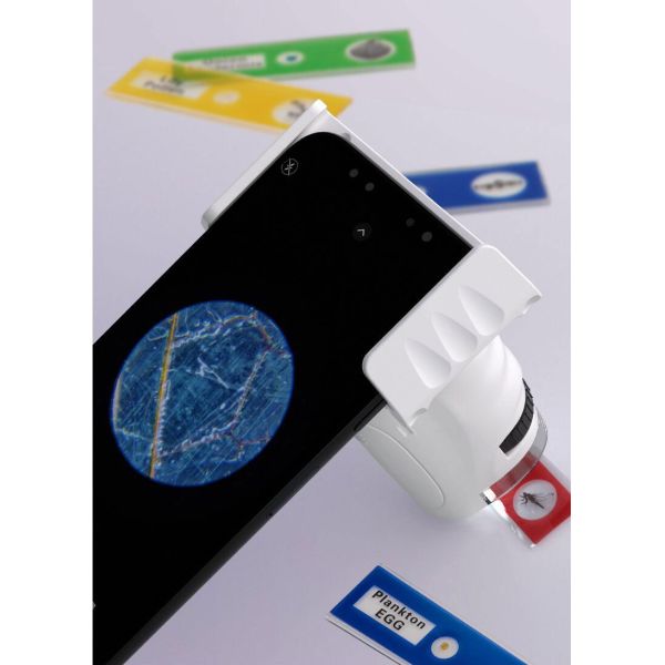 Metal Mini Microscope for Kids' Professional Biological Experiments and Teaching Aids