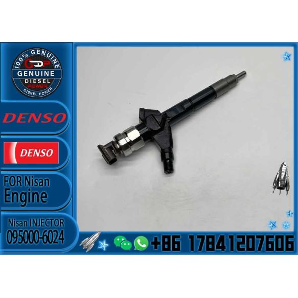 Common Rail Injector Diesel Fuel Pump Injection 095000-6021 095000-6024 For Nissan X-Trail 16600-ES60A 16600-ES60B 16600
