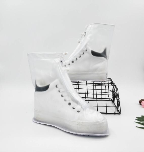 Waterproof Plastic High Heel Boots Rain Shoes Cover For Rain,  ankle Boot Foldable Waterproof Rain Shoes covers