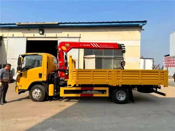 ISUZU NPR KV100 115hp Motor 2 toneladas guindaste caminhão / caminhão montado guindaste hidráulico
