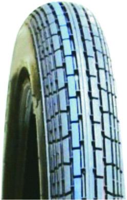 Os PARES J810 4 6 naturais do pneu 2.50-17 da motocicleta da rua do tubo de borracha EMPARELHAM a estrada normal do TT usam Front Tire