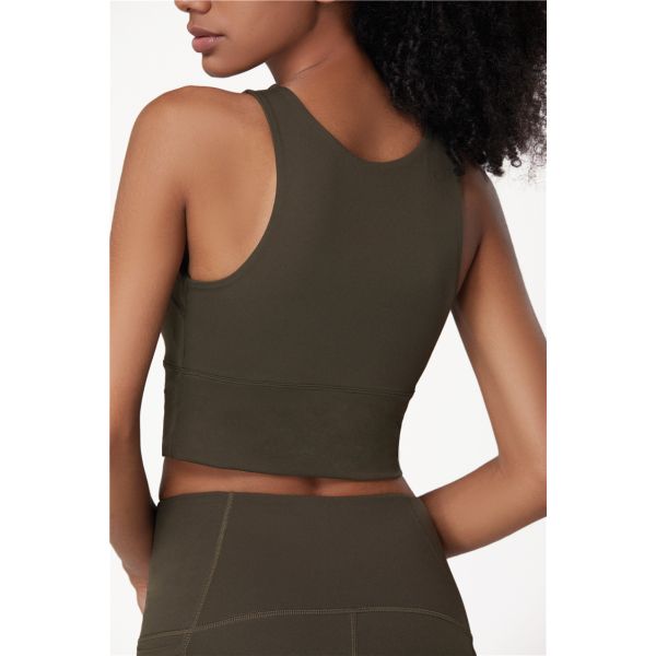 Thickened High Density Fabric Shockproof Gathered Sports Women Fitness Underwear