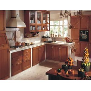 Деревянная кухня Хранилище Мебель Шейкер Дверь RTA Кухонные шкафы