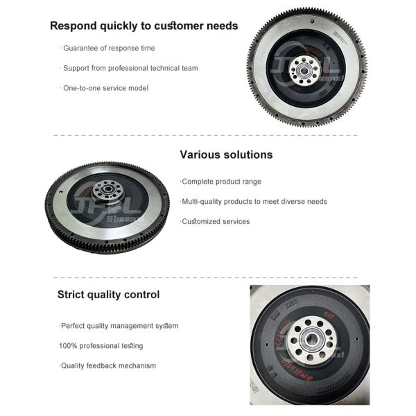 Clutch flywheel assembly 612600020211 612600020220 Sinotruk HOWO truck engine parts Flywheel assembly