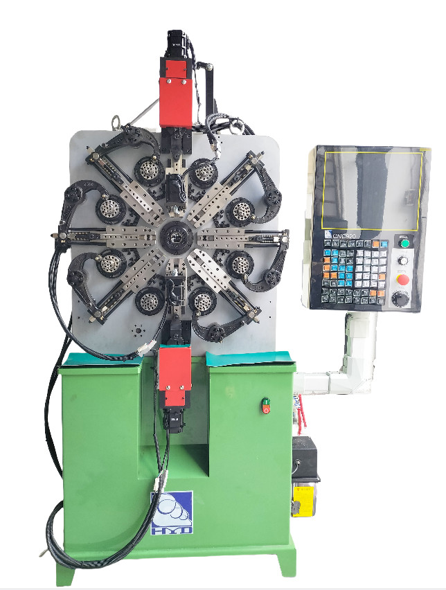 Customized 6-axis cam spring machine Automatic Spring Forming Machine , CNC Spring Machine With 150KG Decoiler