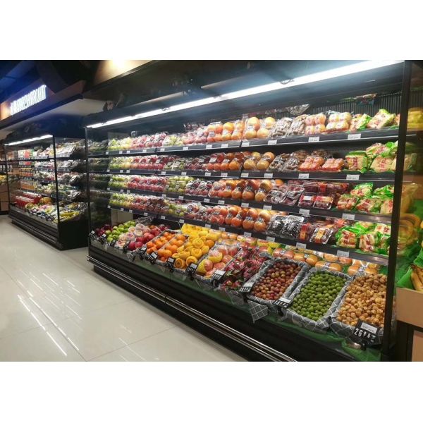 多重壁の場所のMultideckの開いた表示クーラーの自動に霜を取り除くこと