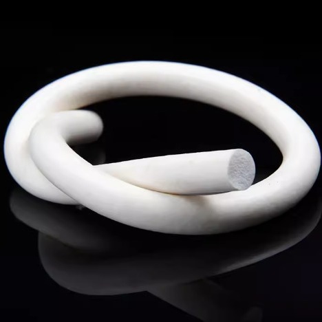 Compression-resistant Silicone Foam Strips Highly Resilient and Reusable for Shock-absorbing Sealing in White