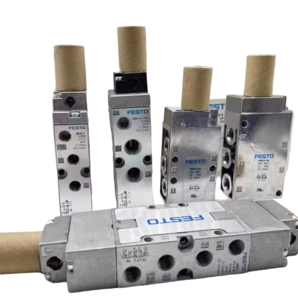 FESTO Solenoid Valve MFH-3-1/4-S 7959 3/2-way, Closed, Monostable