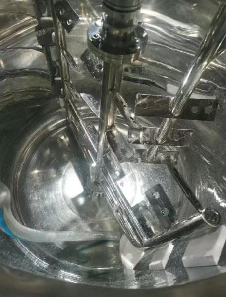 Tanque de mezcla homogeneizante de alta velocidad 1/2/3 capa para gel de jabón de ducha