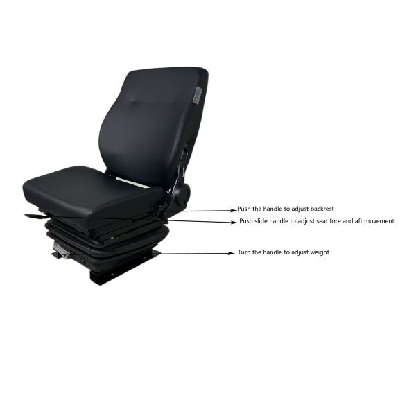 Comfortable Mechanical Suspension Grammer Tractor Seat Truck Driver Seat