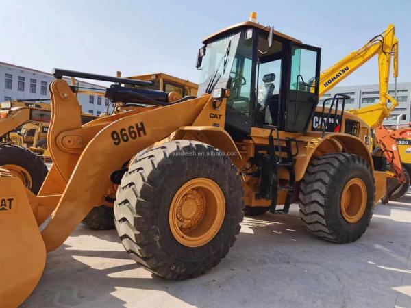 Used Caterpillar 966H 950H Wheel Loader Front Loader at and 16000 kg Machine Weight