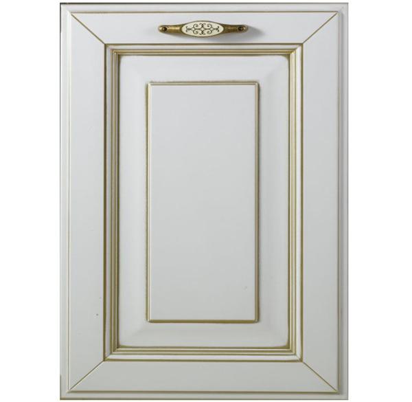 modular kitchen designs,kitchen supplies from China,solid wood door panel,white kitchen cabinets image